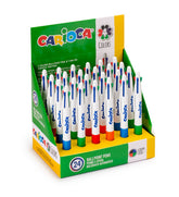 BOLIGRAFOS CARIOCA MAXI 4 COLORES | 24 UNIDADES | (UNIVERSAL ESPAÑOLA S,A,)